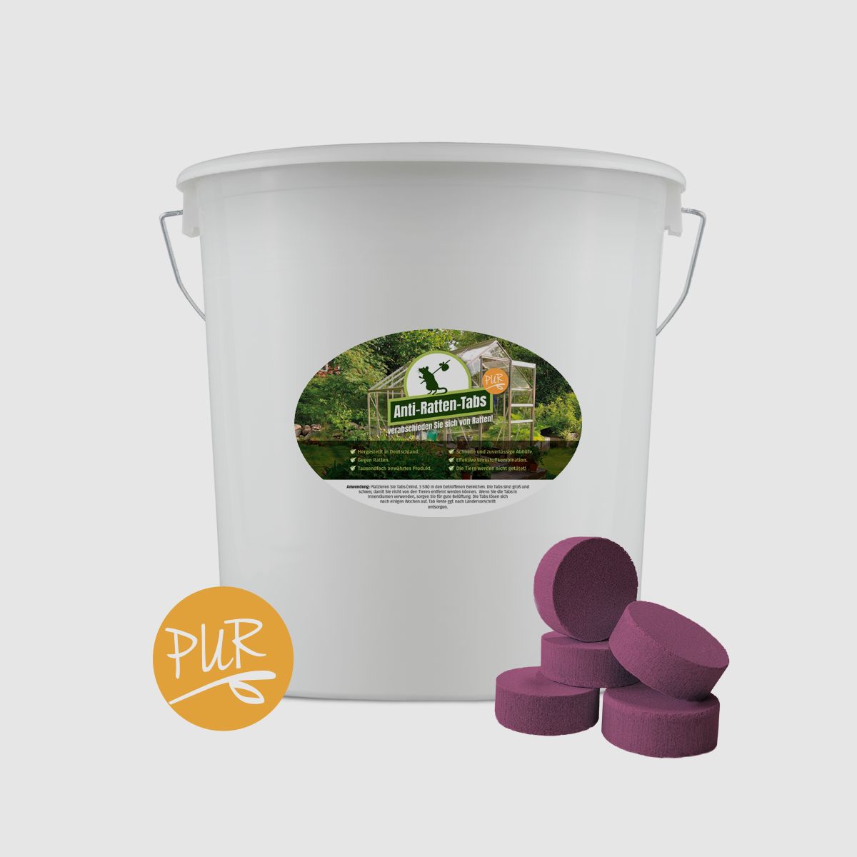 GreenCare Anti-Ratten-Tabs