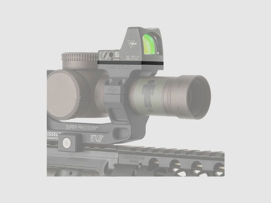 Reptilia Corp ROF-Riser 10 mm pour Trijicon RMR/SRO, noir