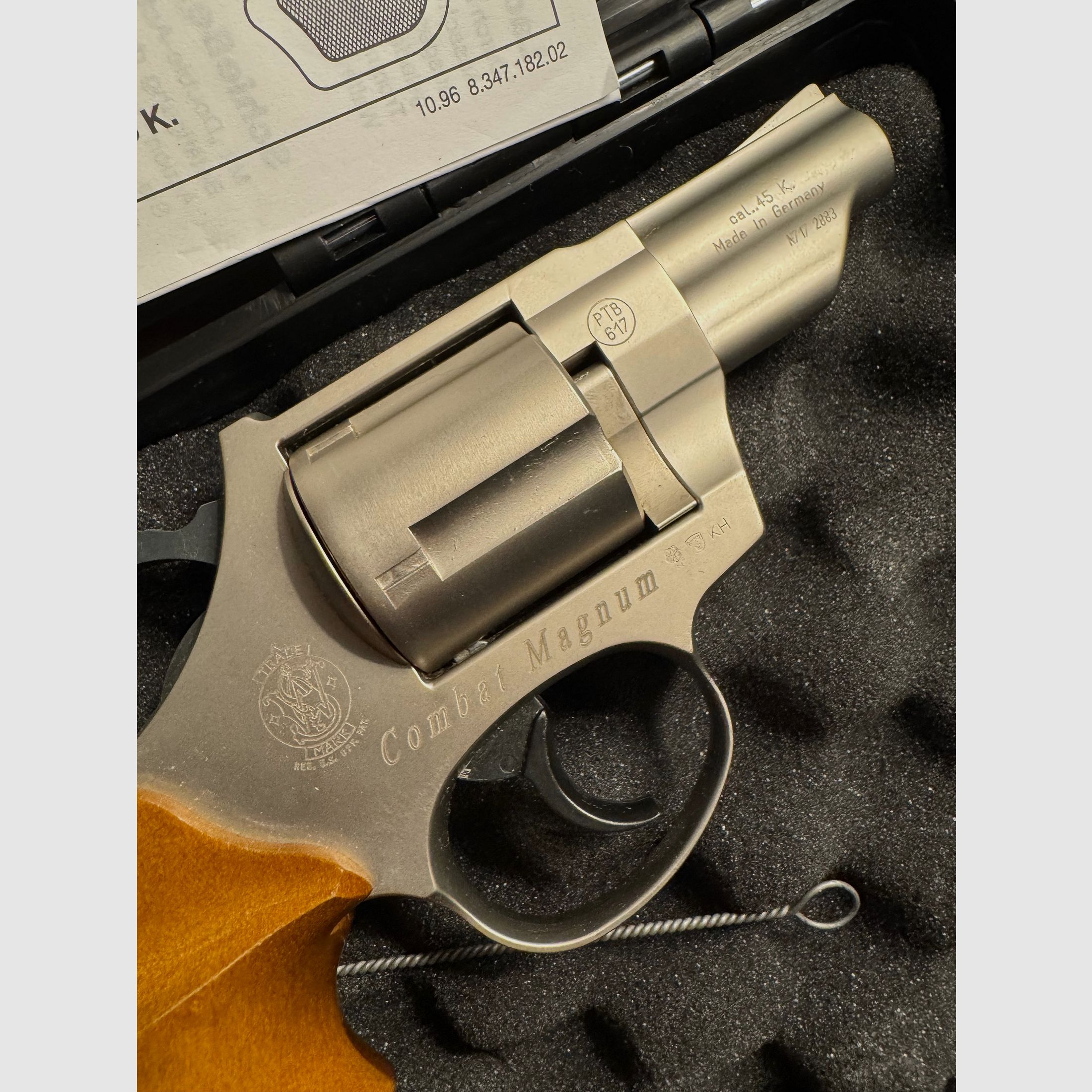Smith&Wesson Schreckschuss Revolver .45 solo 1x utilizado