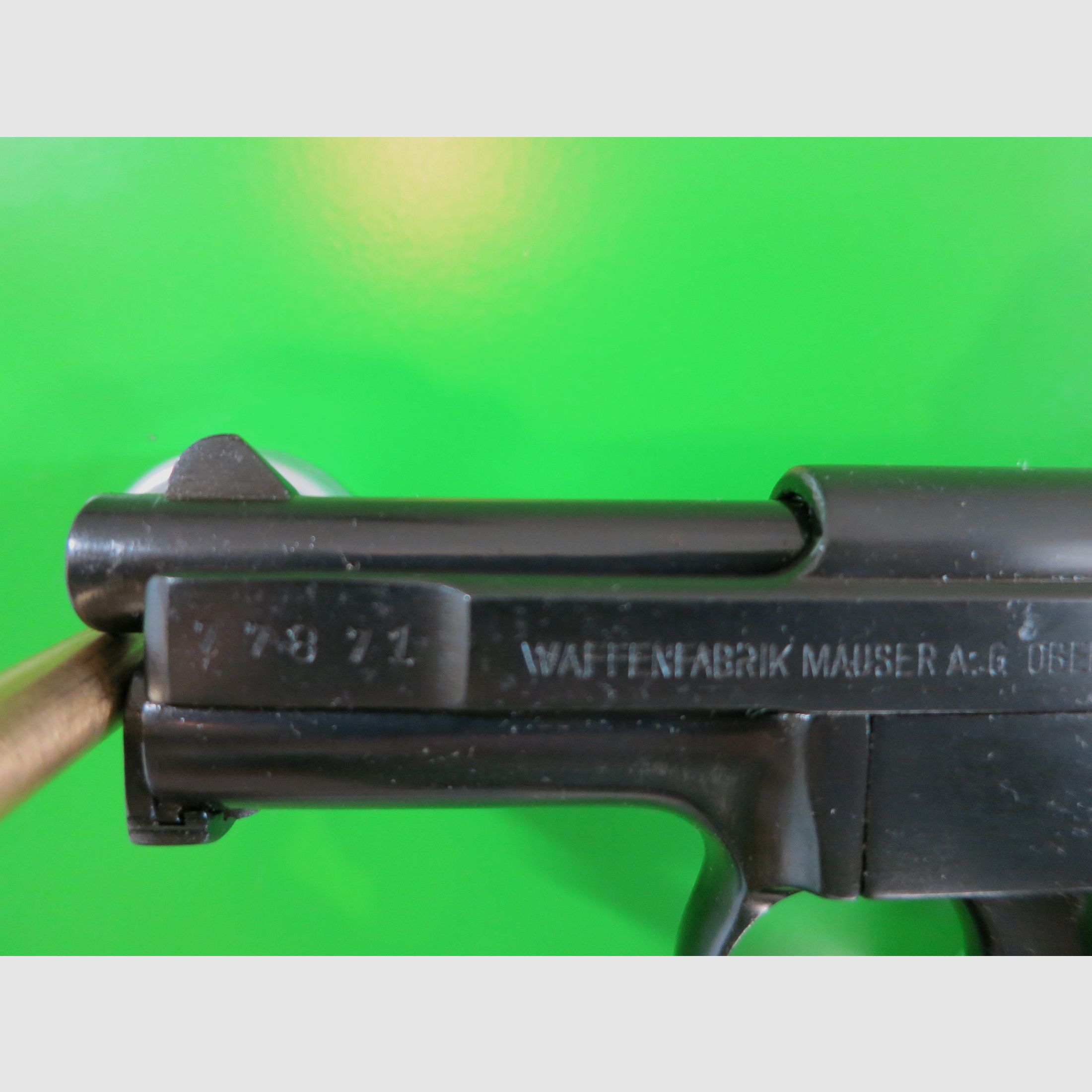 FÁBRICA DE ARMAS MAUSER A.G. OBERNDORF A.N. PATENTE DE MAUSER, Modelo 1934 (1910), Cal.6,35 mm Browning #82-