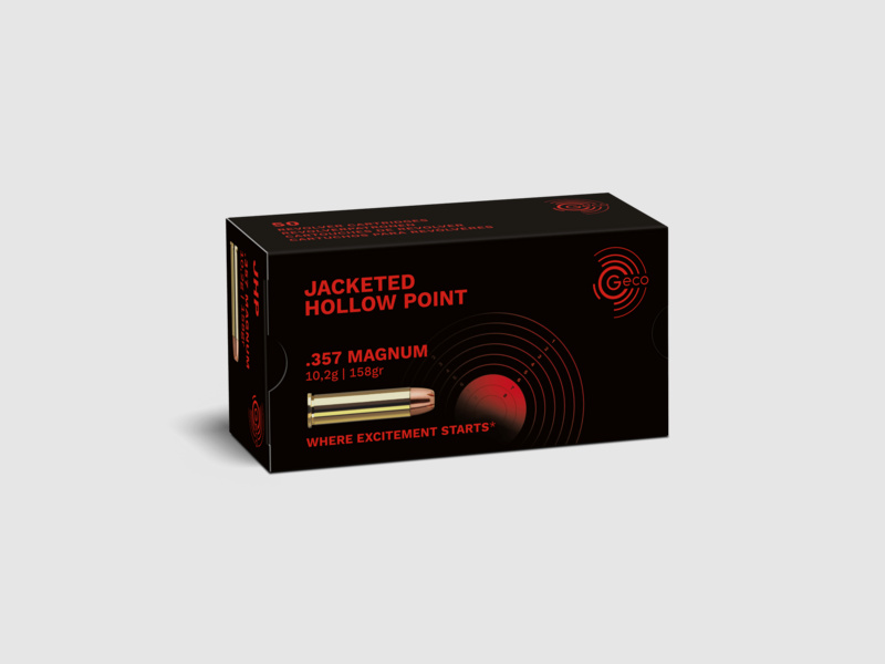 Geco .357 Mag. JHP 158gr 10,2g