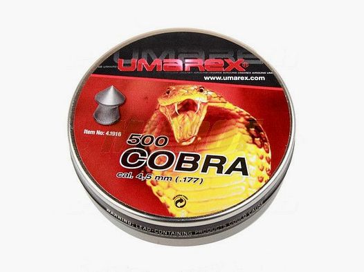 Umarex Cobra ribbed pellets 4.5mm