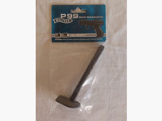 Ersatzmagazin für Walther P99 DAO Co2 6mm Softair