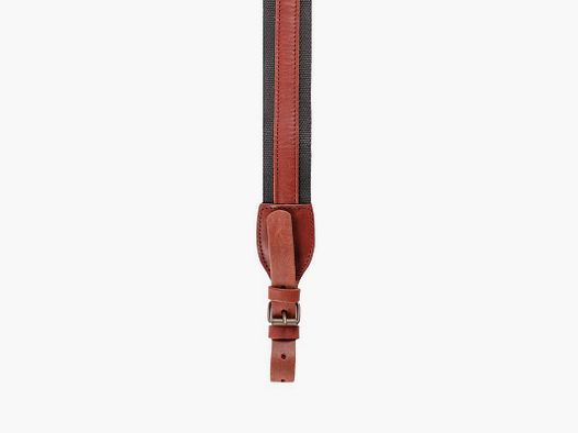 Leather sling with anti-slip for rifle