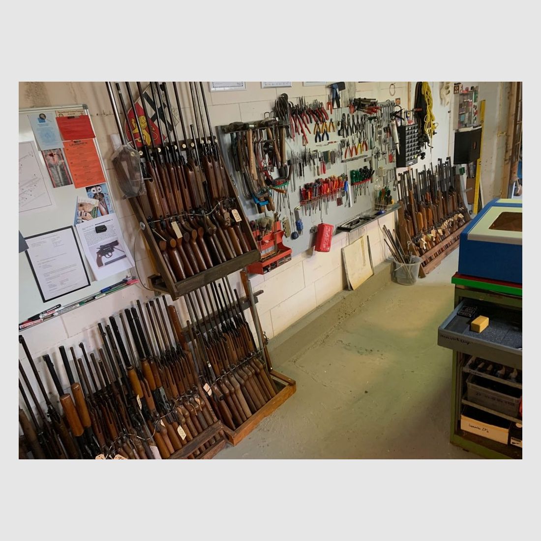 Servicio de reparación para armas de aire comprimido