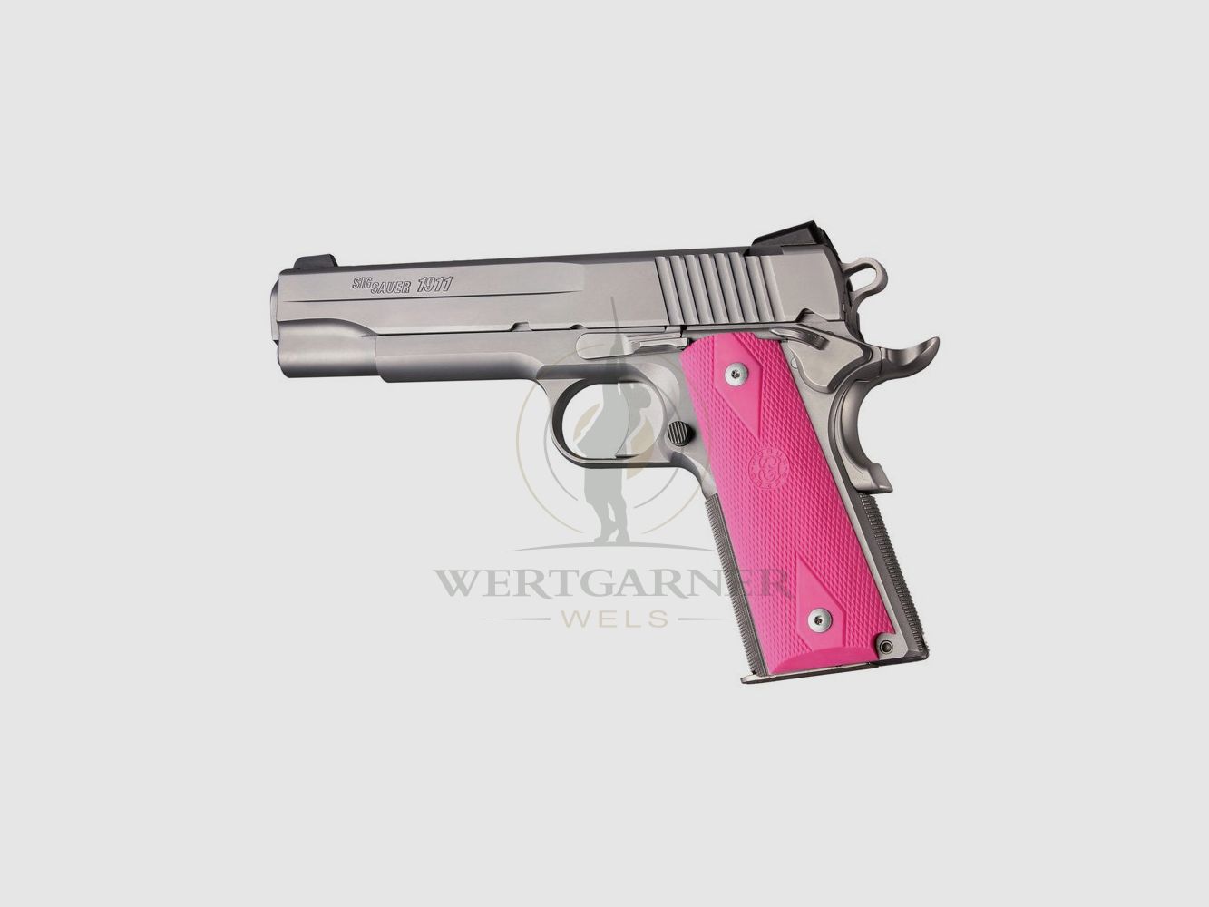 Hogue Pannelli Grip Diamond Pink per 1911
