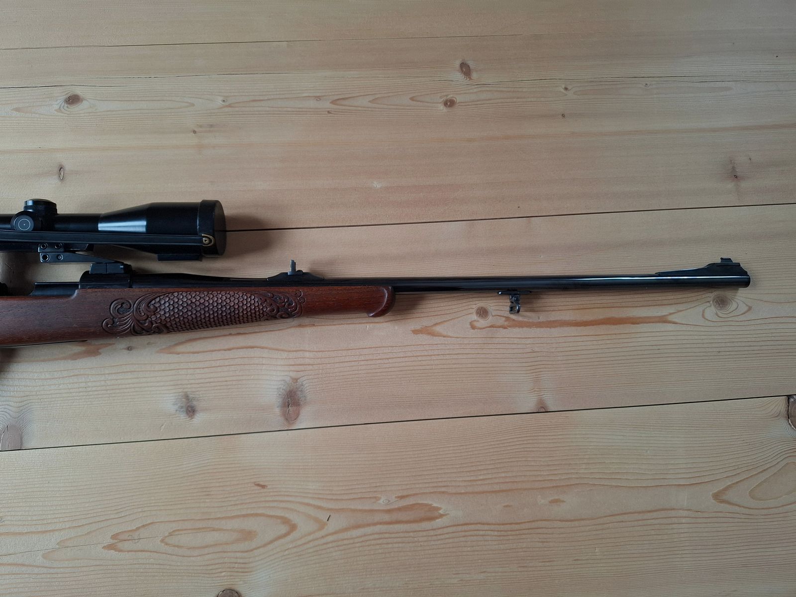 Mauser Mod. 98 Kal. 7mm Rem. Mag. w tym montaż obrotowy i Schmidt & Bender ZF