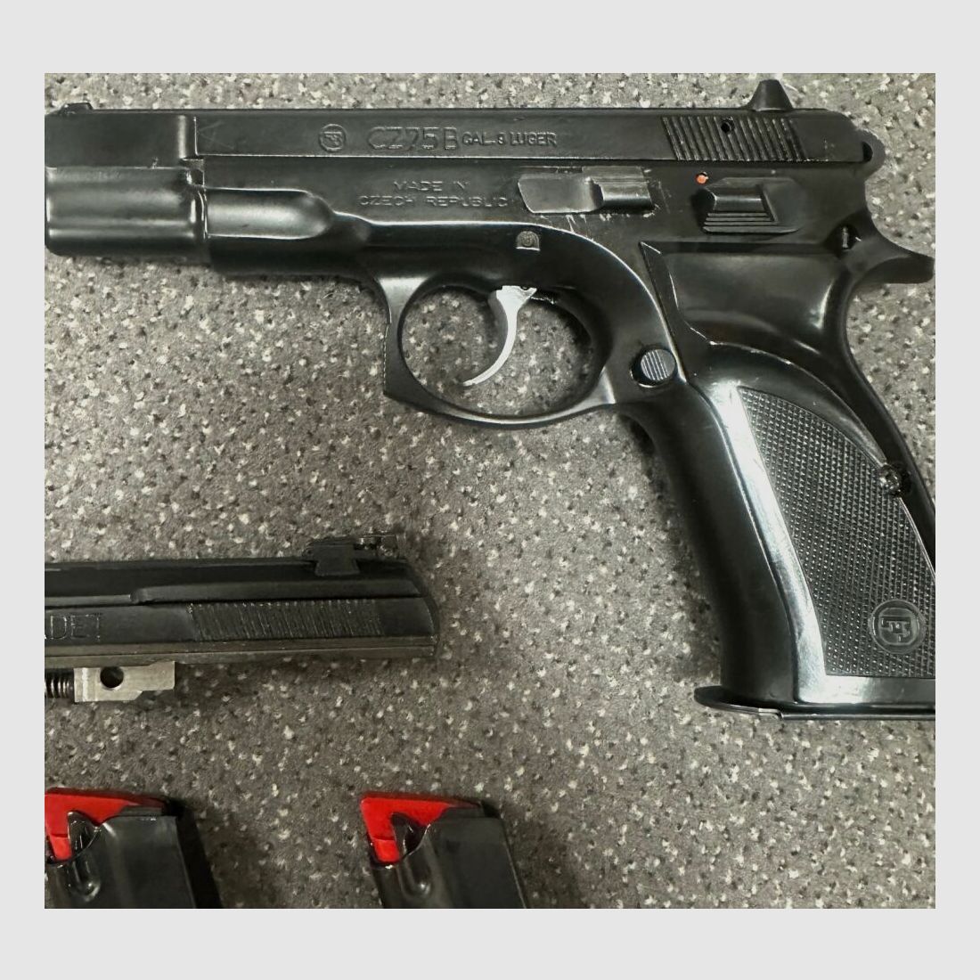 CZ CZ 75B + SYSTÈME D'ÉCHANGE KADET