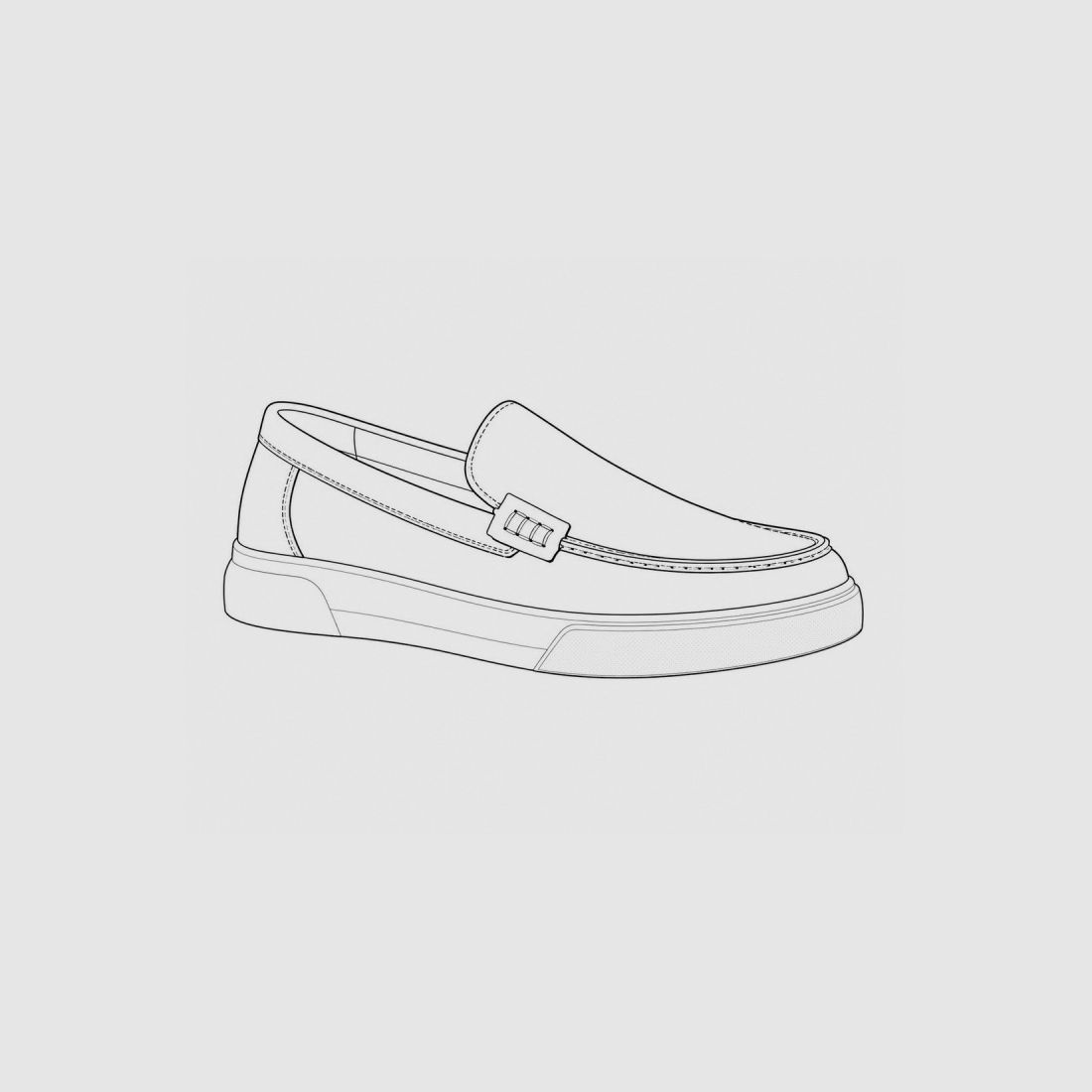 Men's navy blue loafers - Elegance and comfort for everyday, image 7 of 7