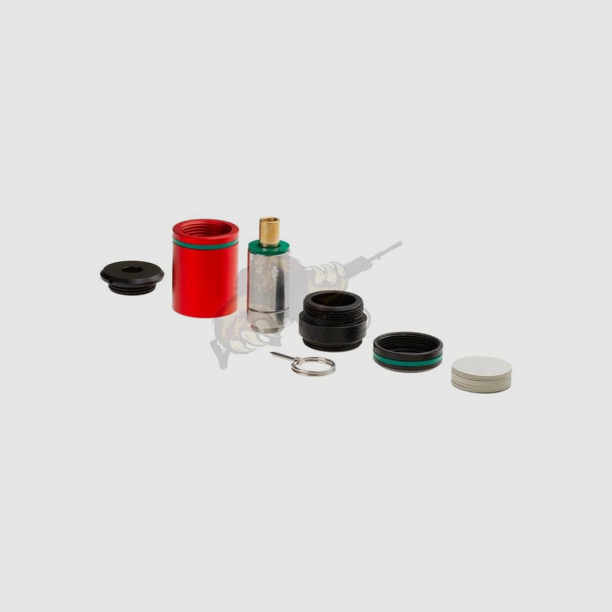 Echo Sound Grenade - Grenade Airsoft en Rouge - StratAIM
