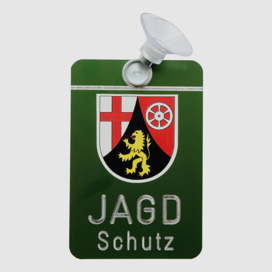 Magnet-Autoschild – "Jagd Schutz" Baden-Württemberg