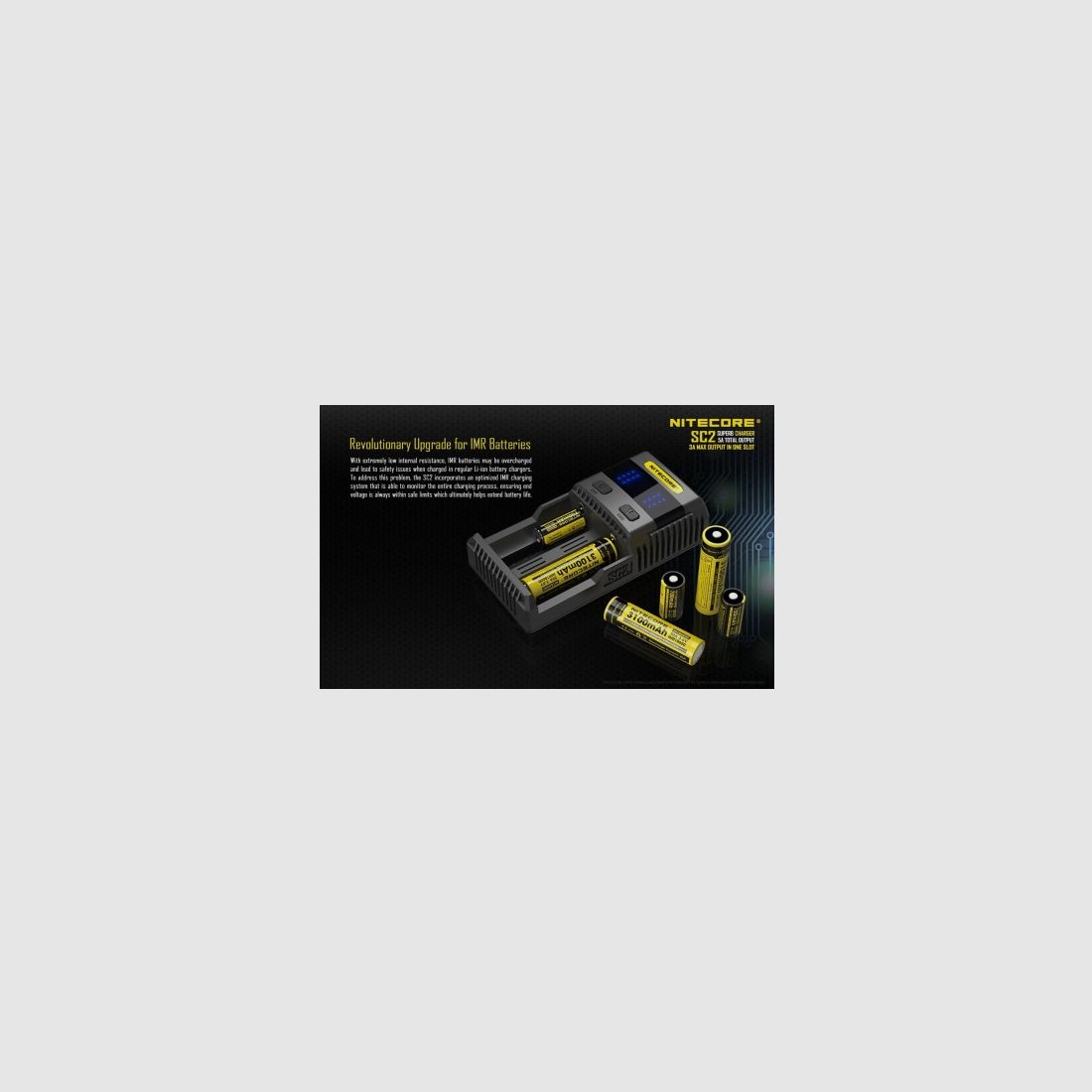 Cargador Nitecore SC2, imagen 9 de 19