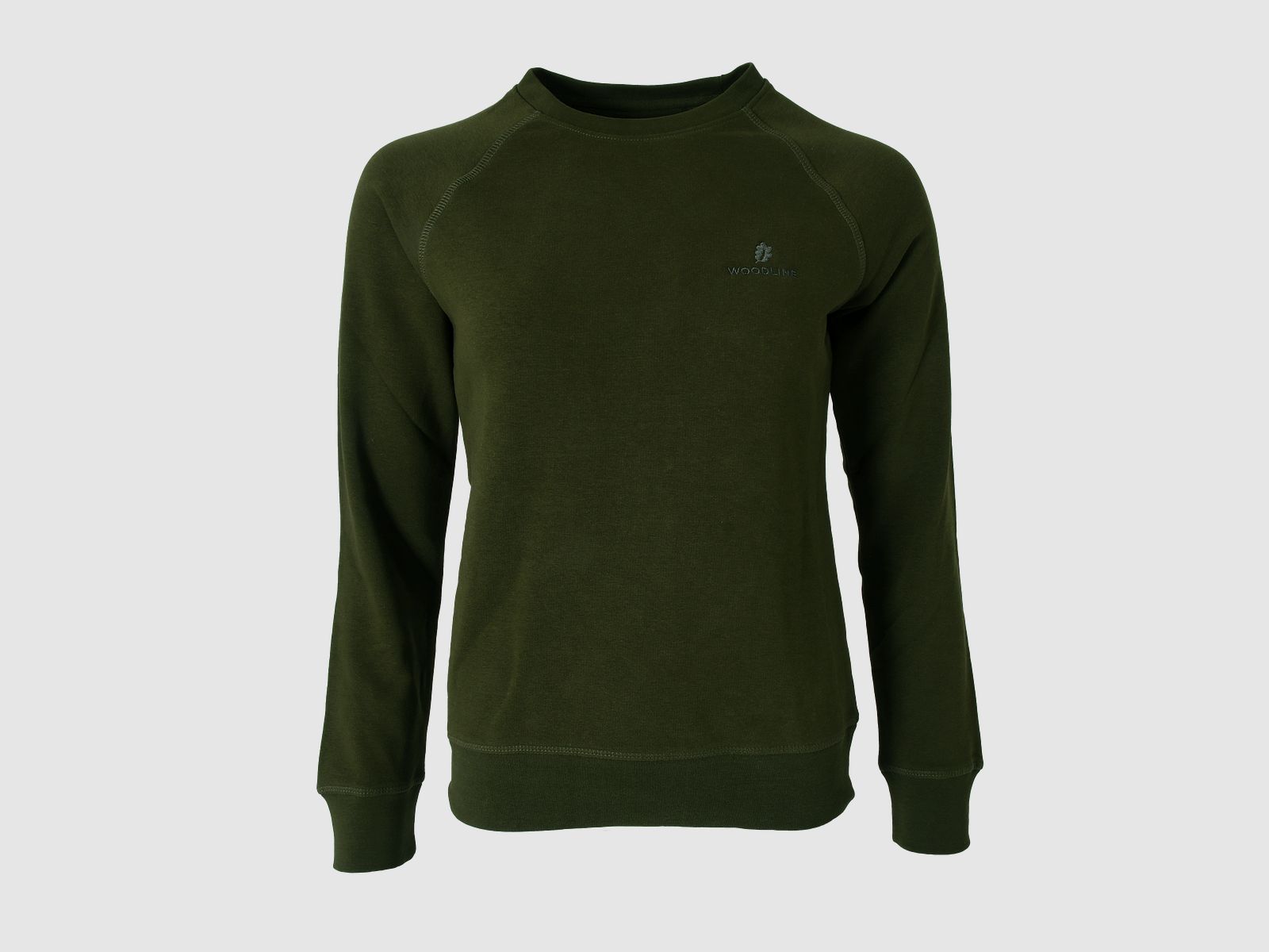 Woodline Sweatshirt Vert Femme L