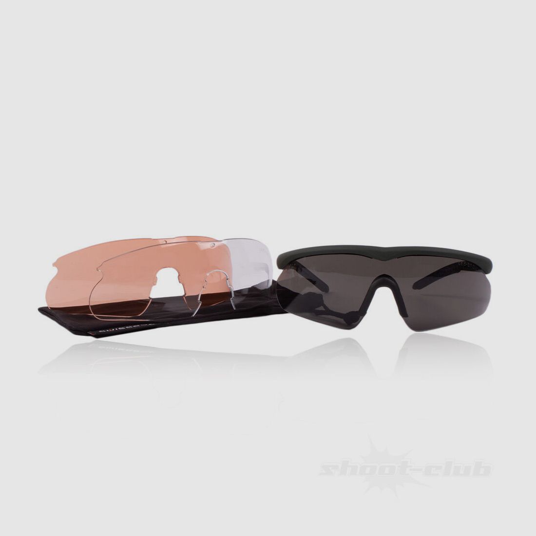 Lunettes de sécurité Swiss Eye Raptor Taille M verte