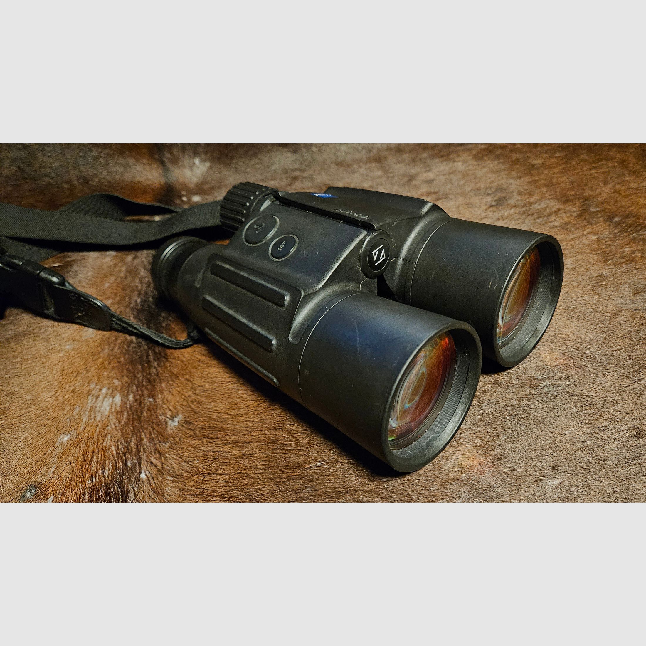 ZEISS Victory 10x56 T RF - Fernglas mit Entfernungsmesser - mit umfangreichem Zubehör