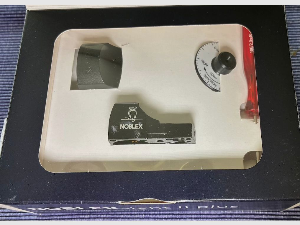 Verkaufe Noblex Sight II plus IPSC D 3.5