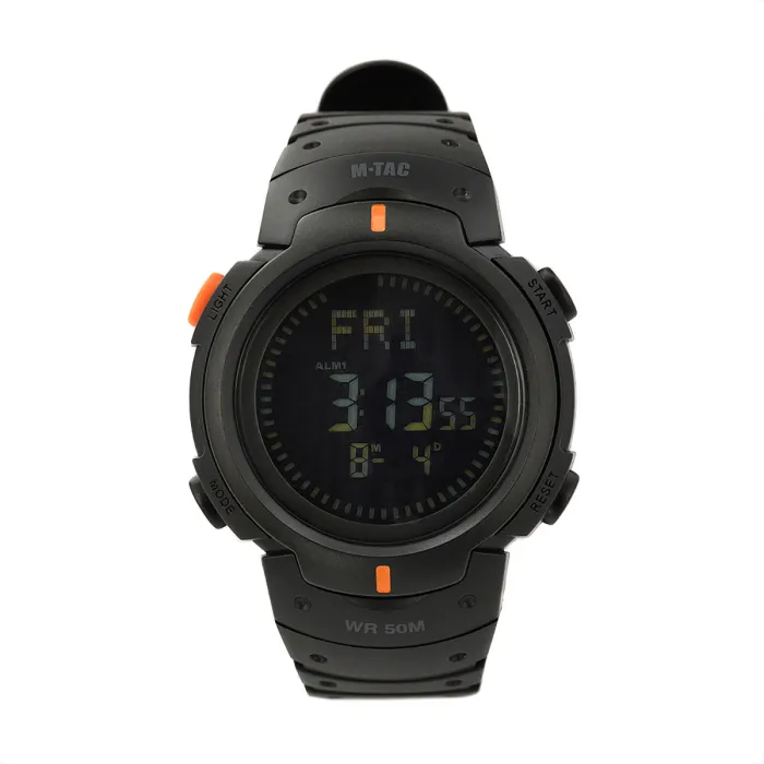 M-Tac® Tactische Horloge met Kompas Zwart