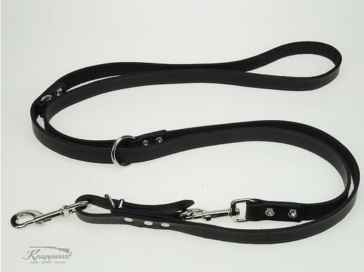 Führleine Soft genietet 20/240 schwarz