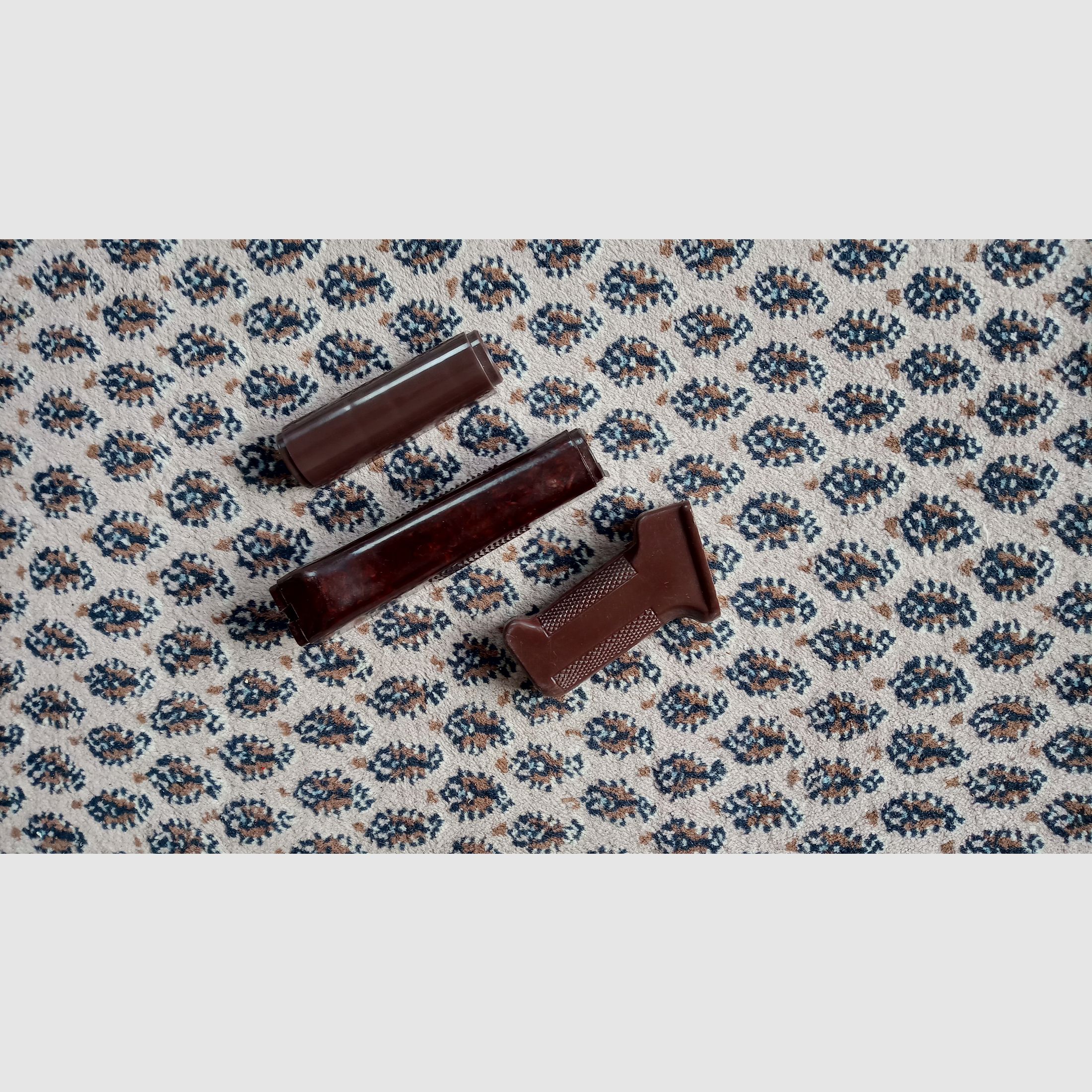 Set di protezione anteriore AKMS MPi dell'Est Germania per AKMS & AK74 DDR NVA in bakelite e plastica // montaggio indiretto anche per NEDI SDM Type 56 possibile, immagine 18 di 20