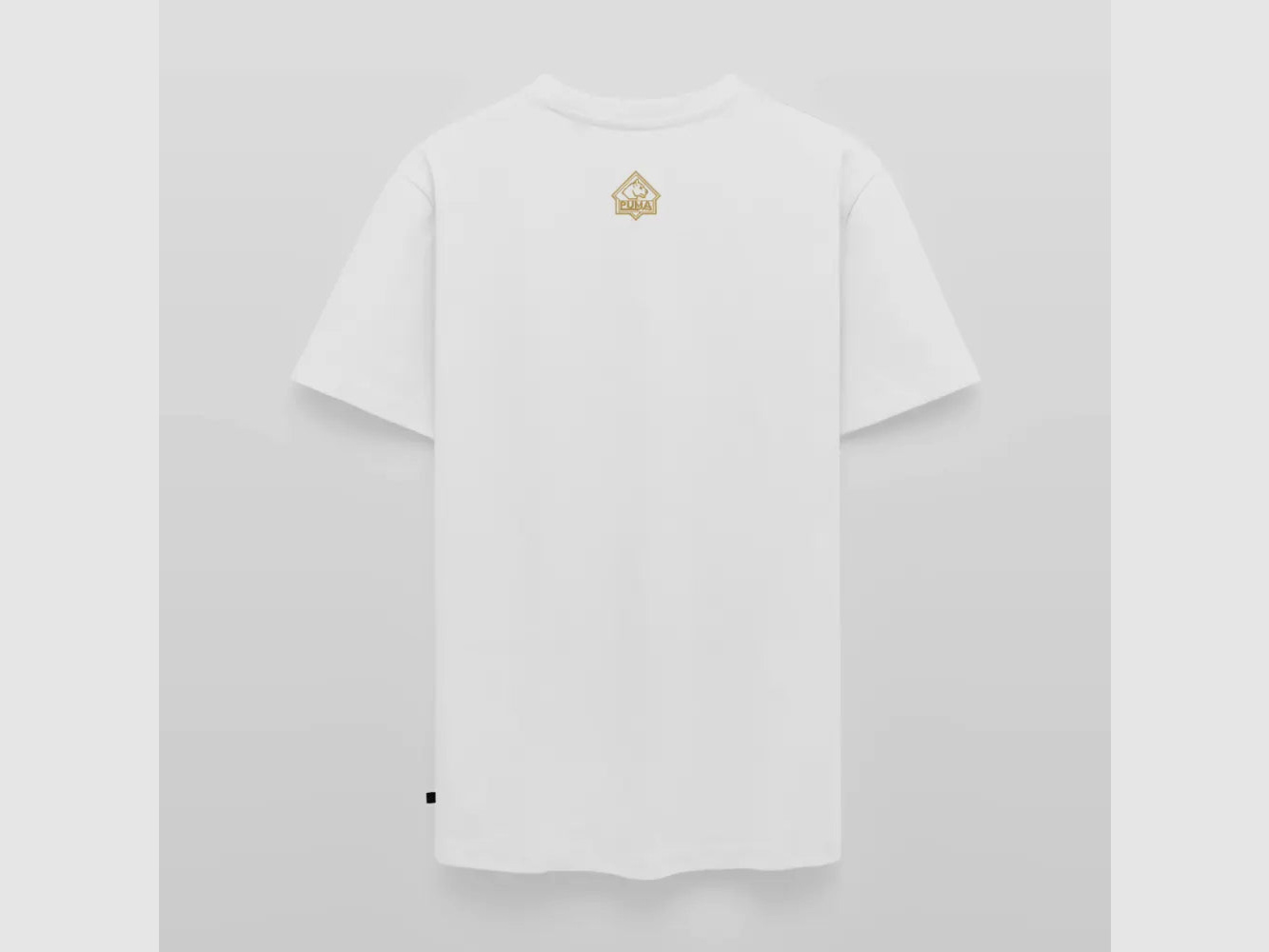 PUMA Męska Premium Koszulka "Sharp stuff since 1769 Gold"