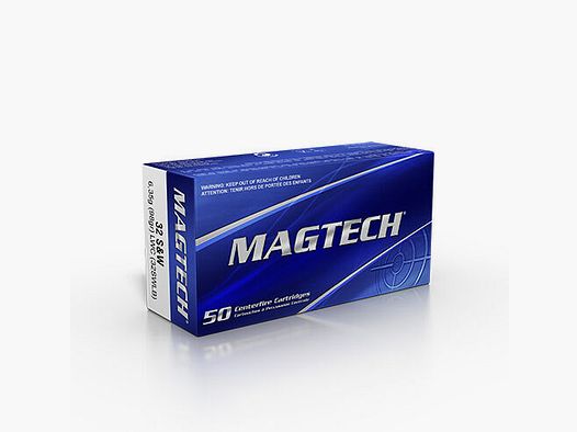 Magtech 98grs LWC 50STK .32 S&W Long Wad Cutter