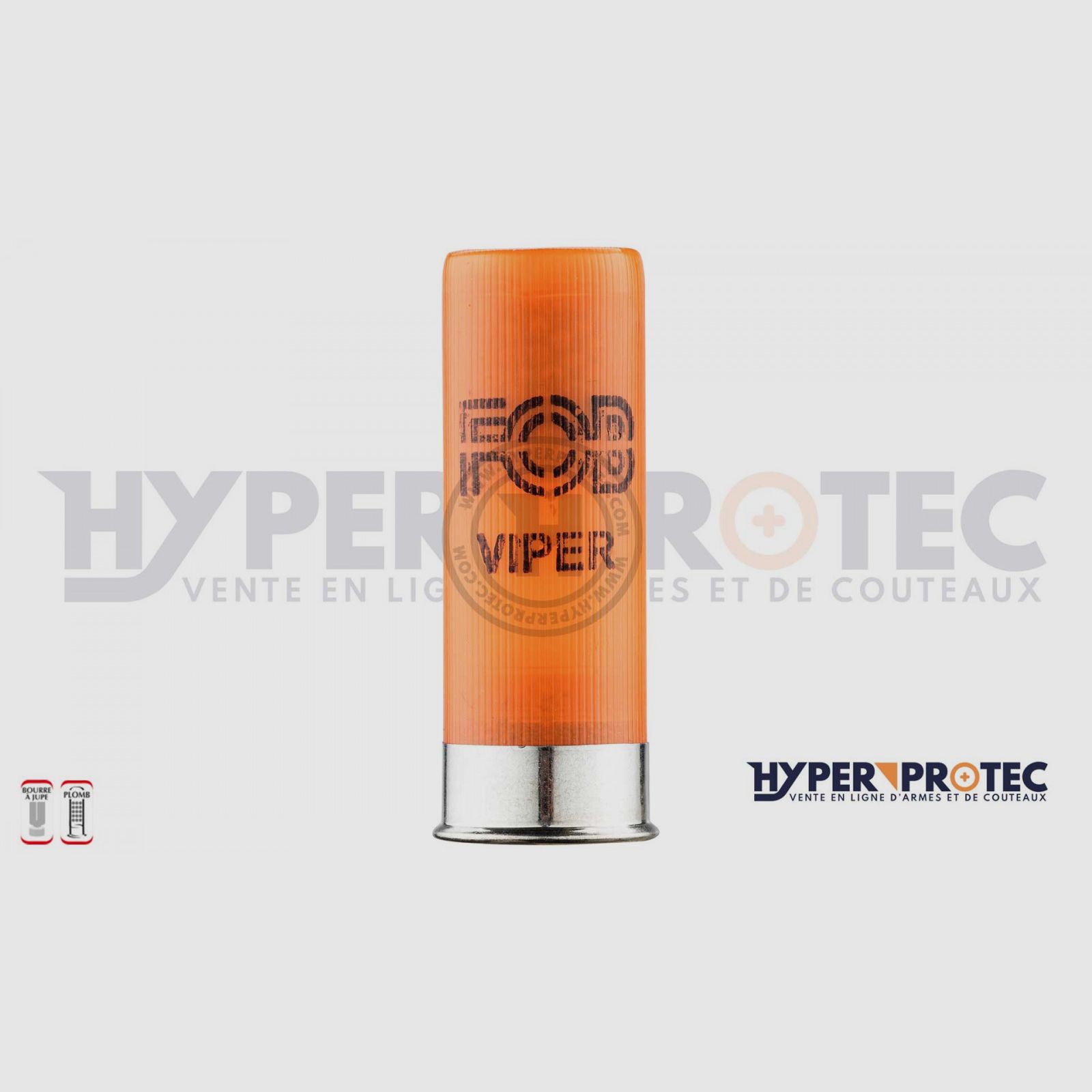 Cartuccia Calibro 12/70 FOB Viper, immagine 8 di 8