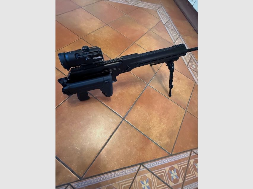 Izhmash Saiga Kalashnikov SR1 – .223 Rem. – Incl. Steiner S432 optics – Top condition RARITY