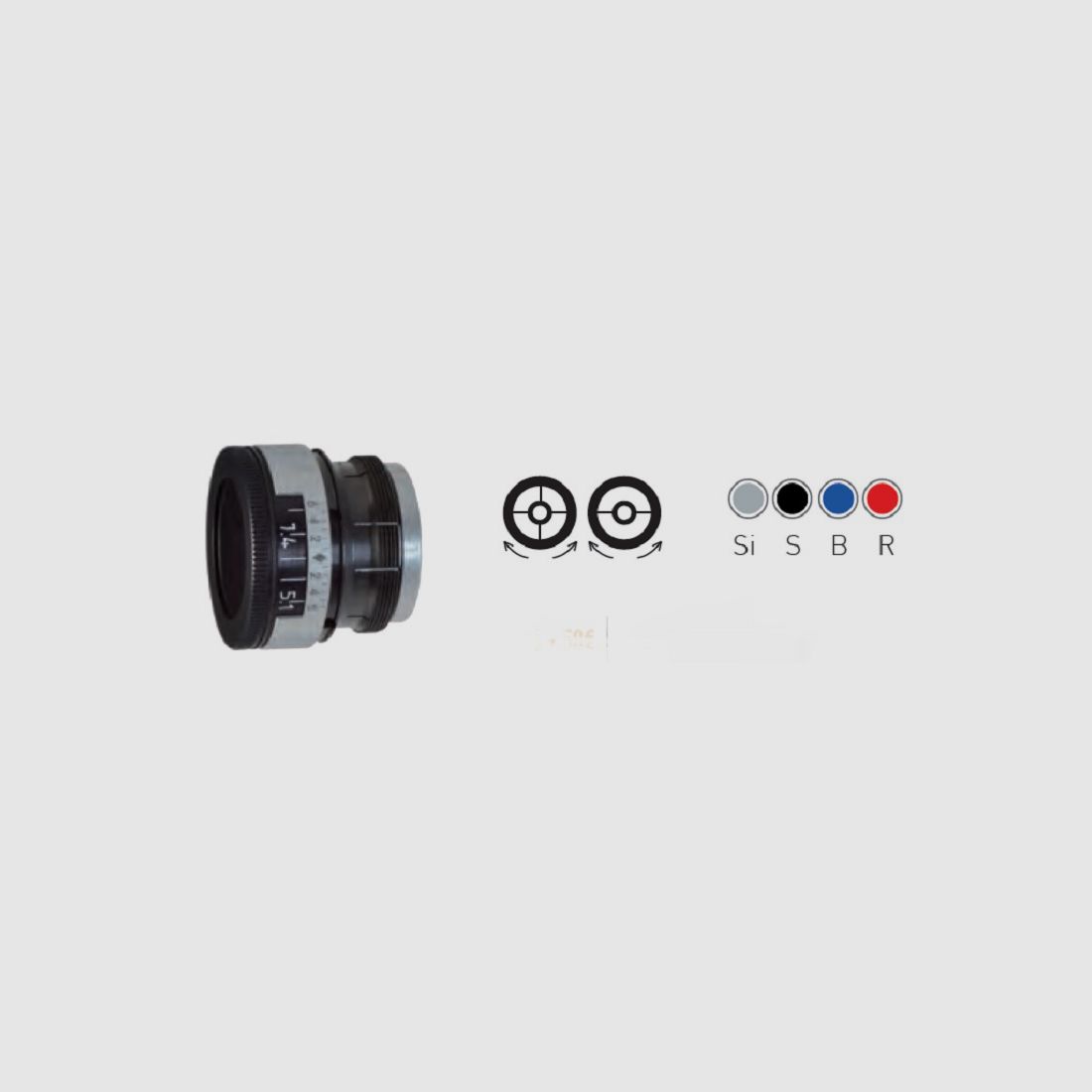 Centra Vario Swing 22 5,0-7,5 5,0-7,5/2,0mm Ringkorn