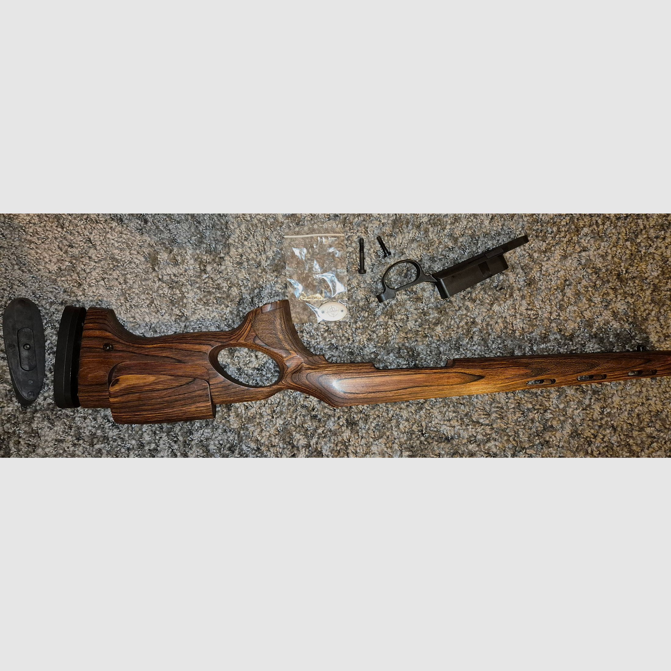 Rössler Signature Hunter stock, wooden stock also suitable for Titan 6
