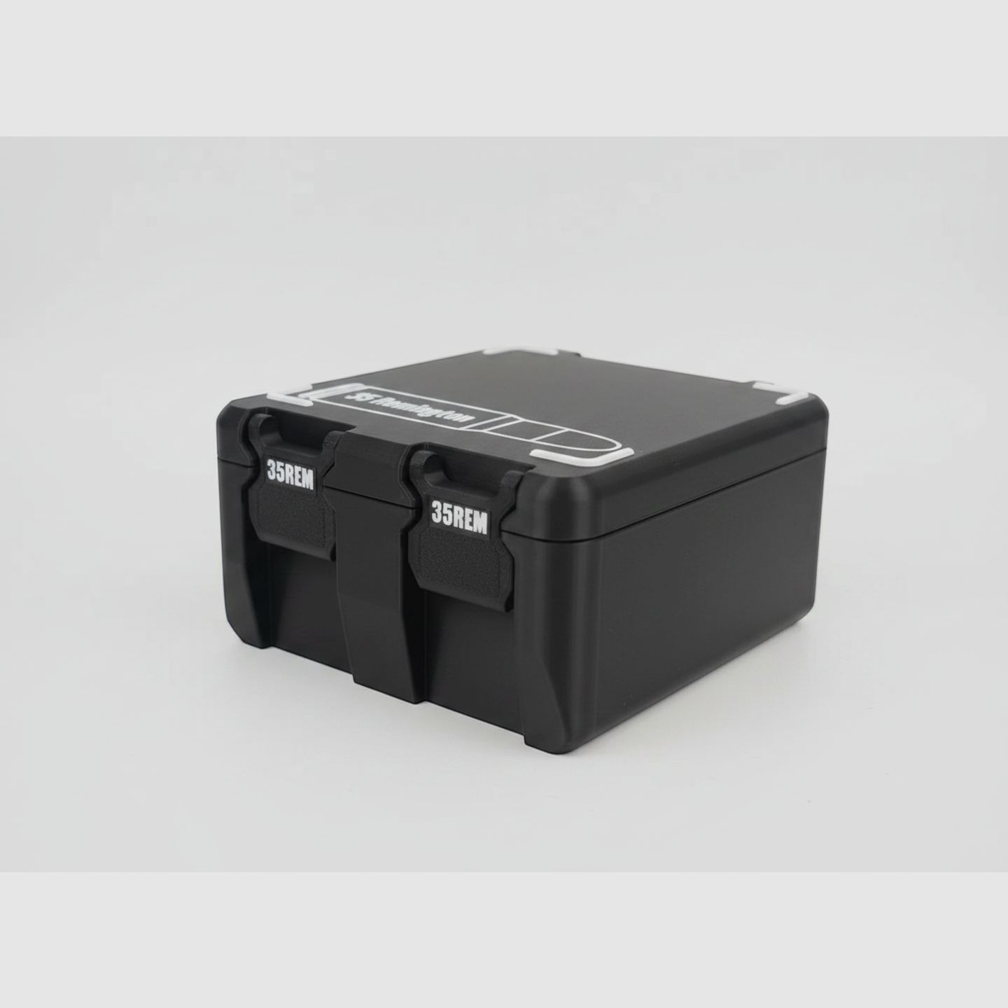 Filamelt Munitionsbox / 35 Remington / 'Klapp- / Rastdeckel' / Patronenbox, Ammo Box