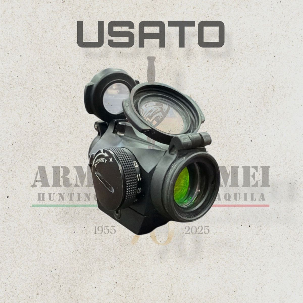 GEBRAUCHT – ROTPUNKT – AIMPOINT – MICRO H-2 MOA-2 ACET MIT MONTAGE FÜR PICATINNY-SCHIENE, Bild 3 von 4