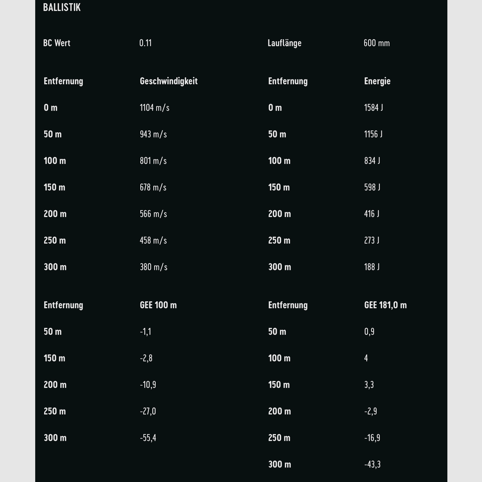 RWS 2419839 Büchsenpatronen .223 Rem. HIT 2,6g. 40grs. Bleifrei