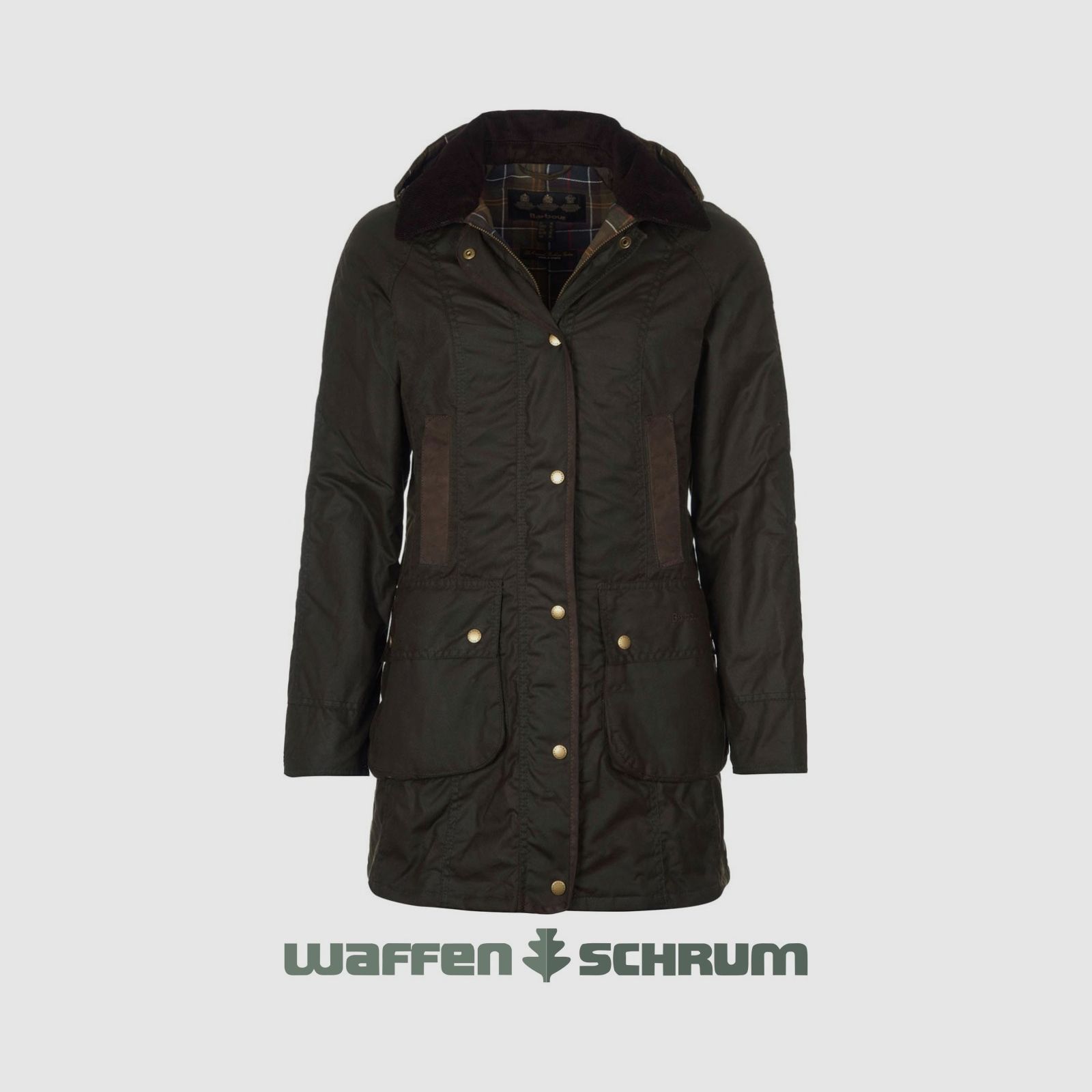 Barbour Wachsjacke Bower Olive