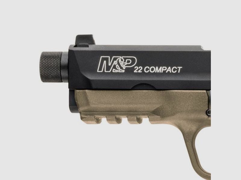 Pistolet Smith&Wesson M&P 22 Compact TB .22lr FDE, image 5 sur 5