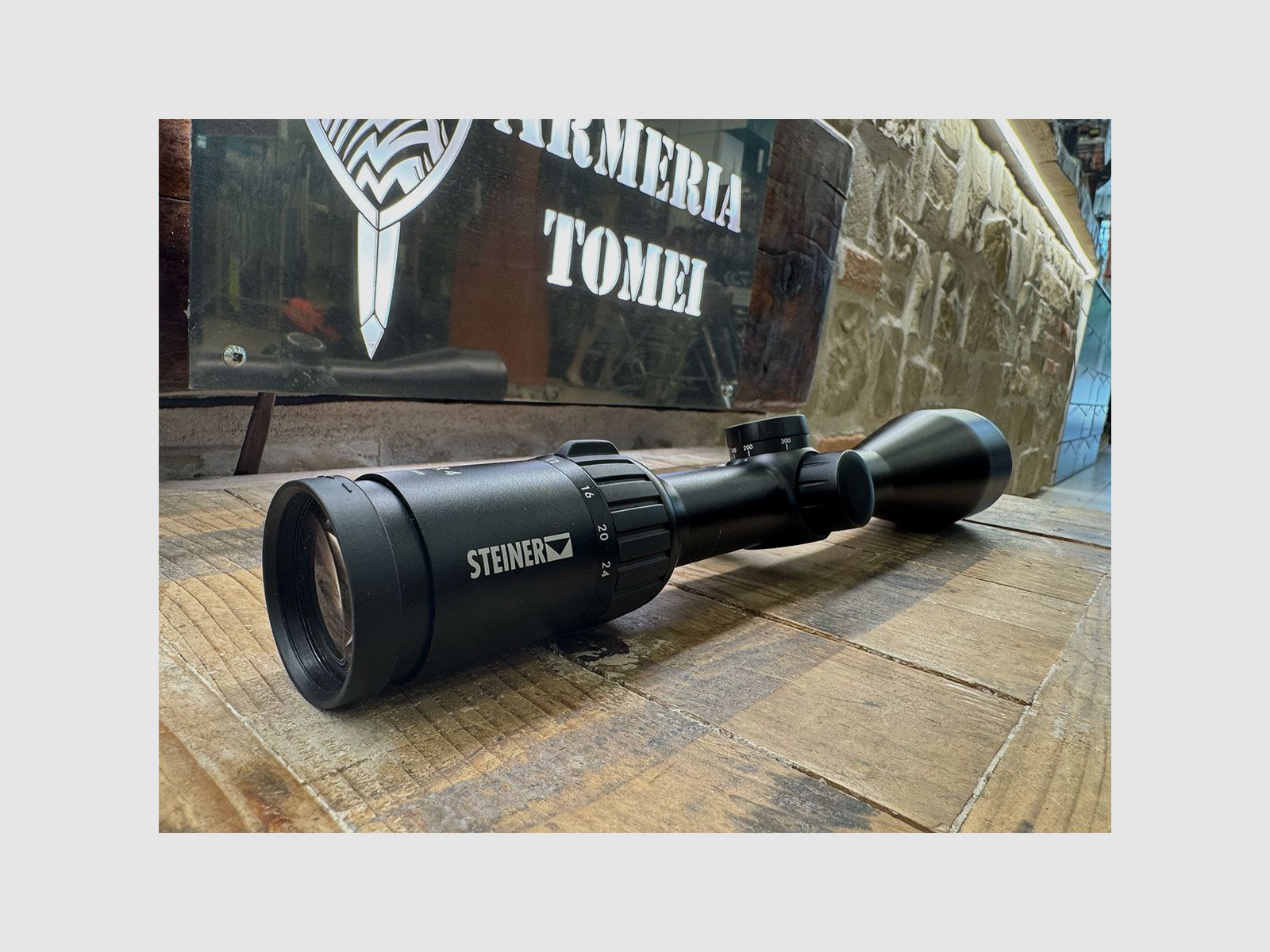 GEBRAUCHT – OPTIK – STEINER – RANGER 4 6-24×56 ret. 4A-I BC (MIT BALLISTISCHEN TURMEN), Bild 2 von 6