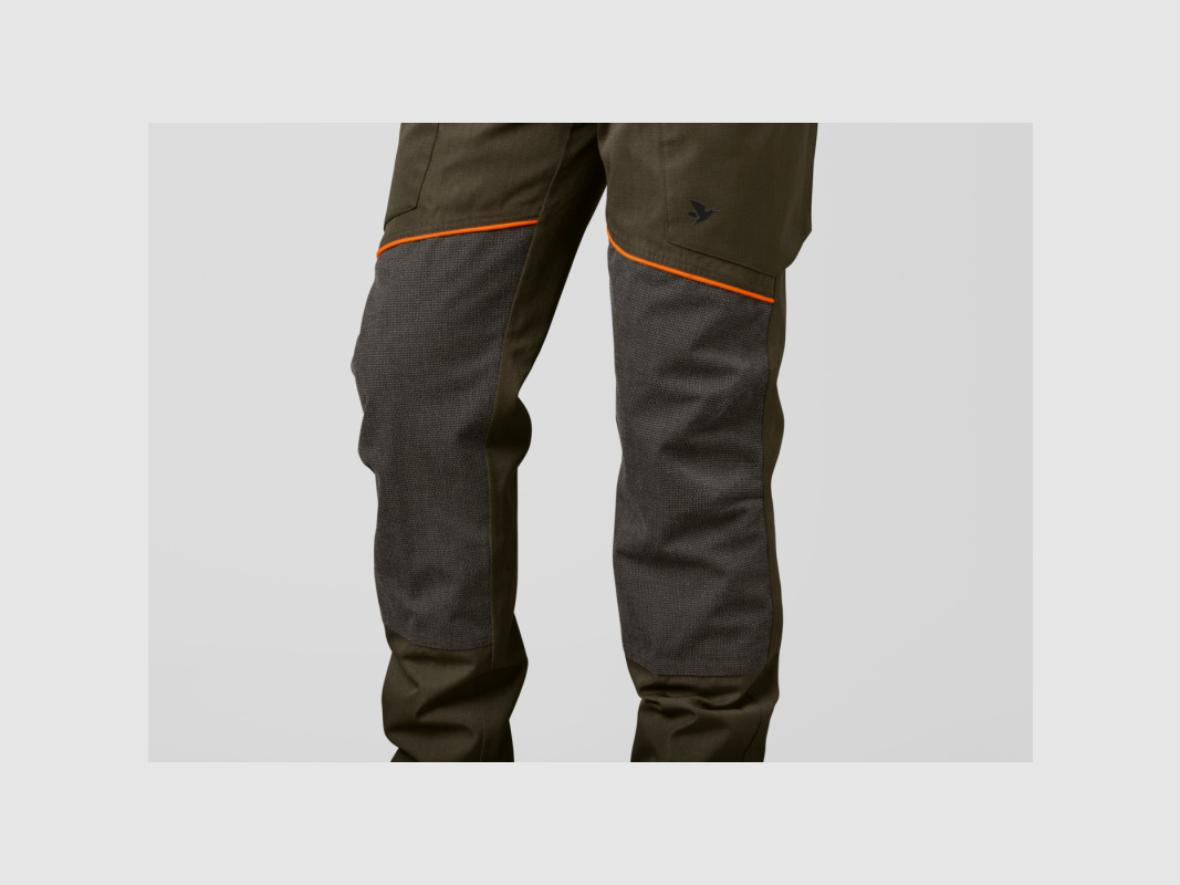 Seeland Herren Hose Venture Pine green/Hi-Vis orange