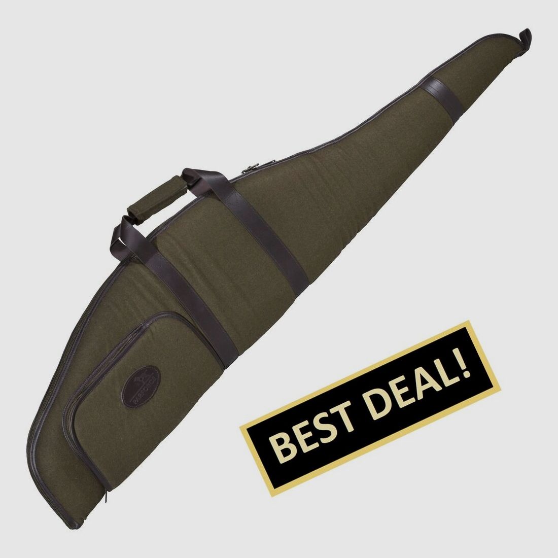 Parforce Langwaffenfutteral Luxury Loden/Leder