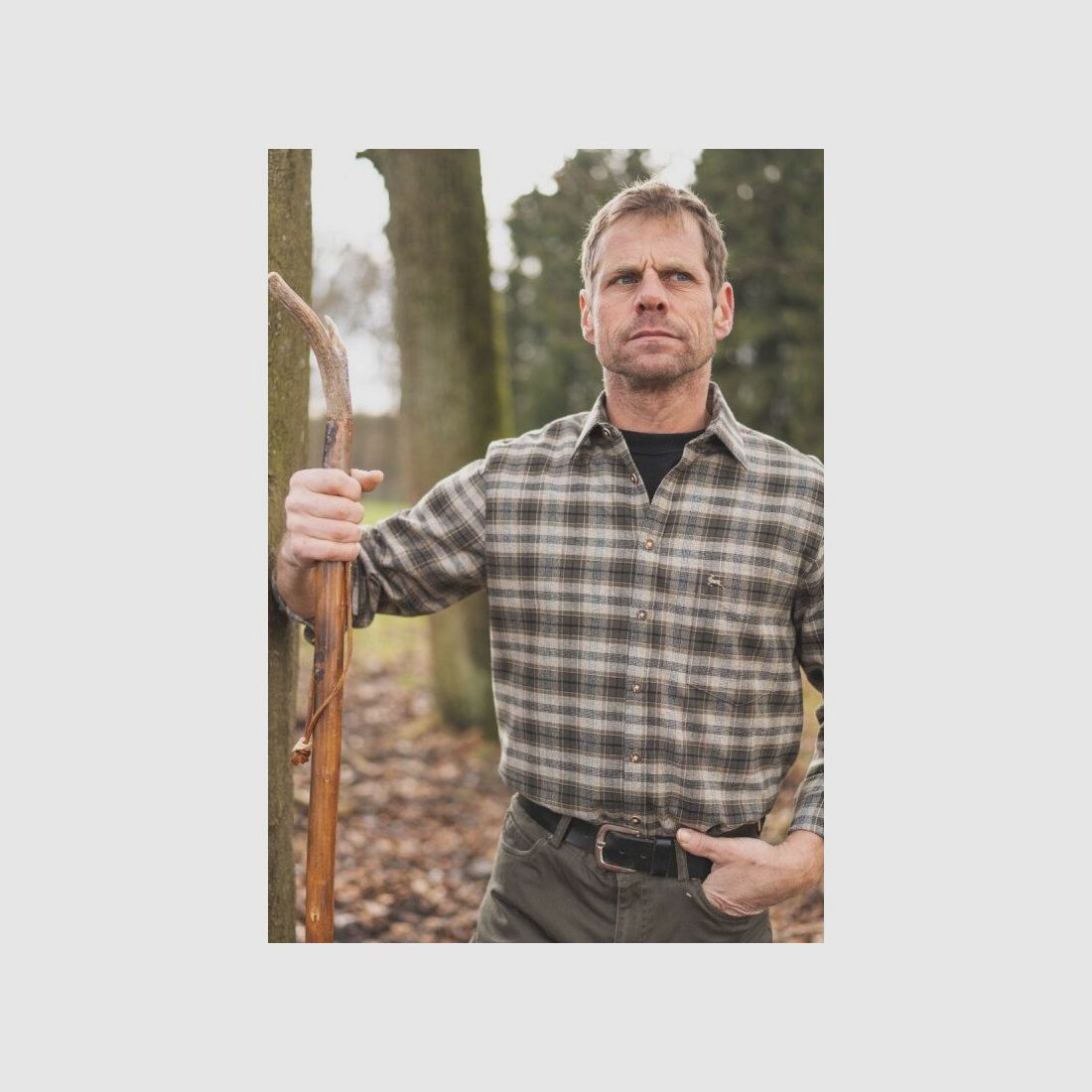 OS Trachten Herren Hemd 1/1-Arm Collin