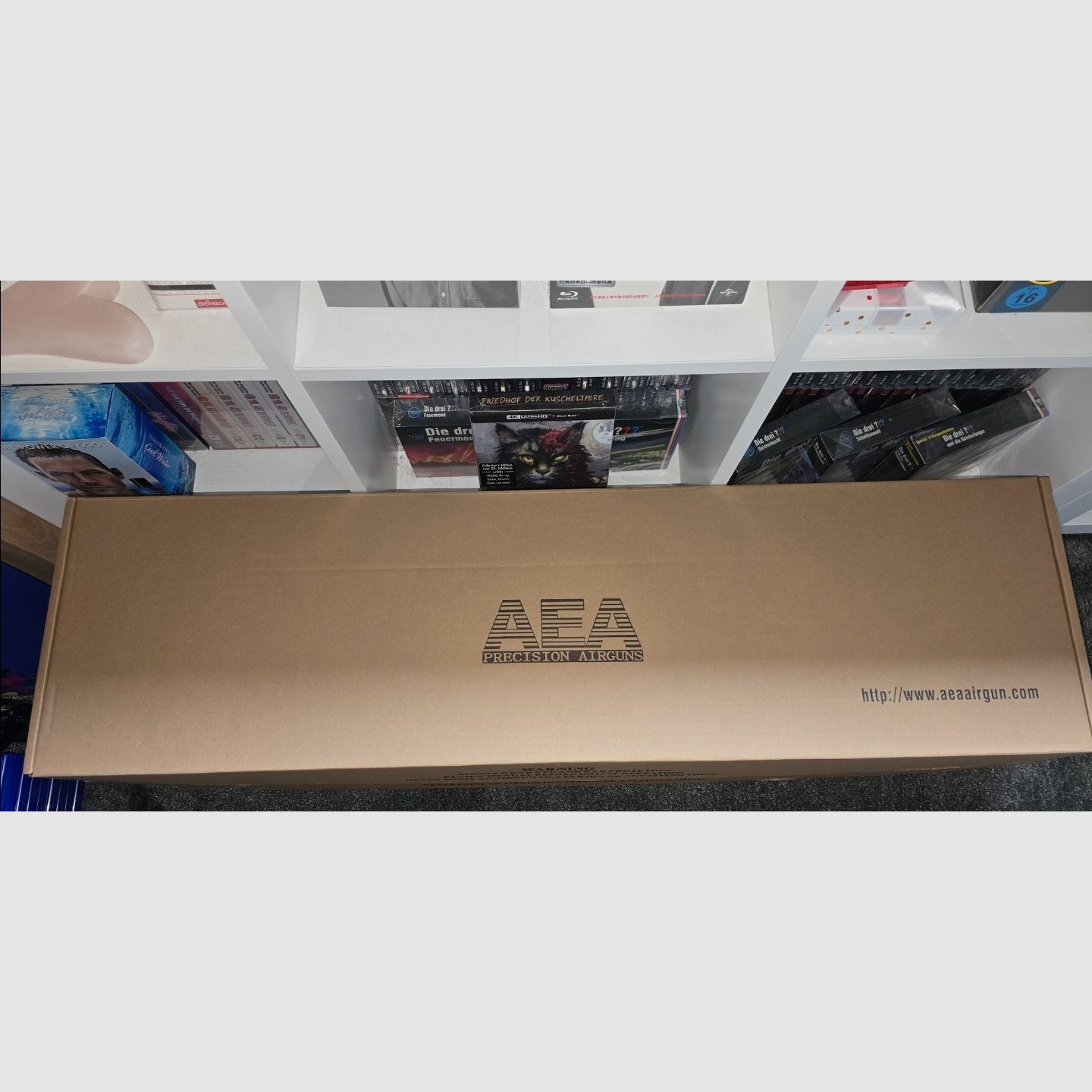 AEA Megalodon F-Serie 7,5 Julios, cal.50 carabina de aire # carabina de aire con accesorios y factura # NUEVO y sin usar