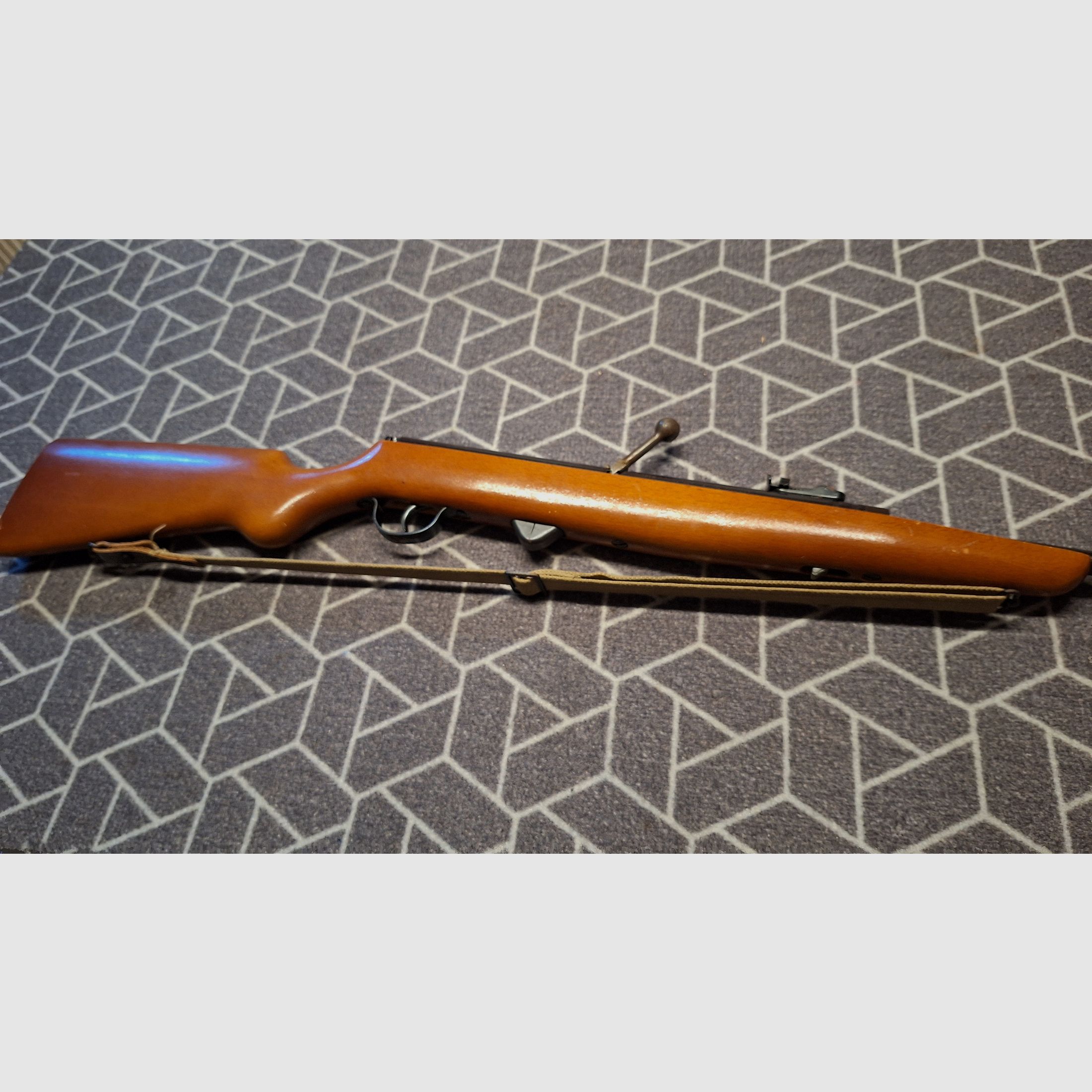 Haenel Suhl 310 air rifle with 12-round magazine + case!