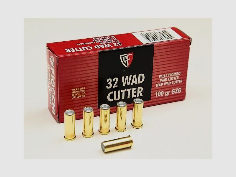 AMUNICJA BOJOWA FIOCCHI 32 S&W WC 6,48G, zdjęcie 2 z 2