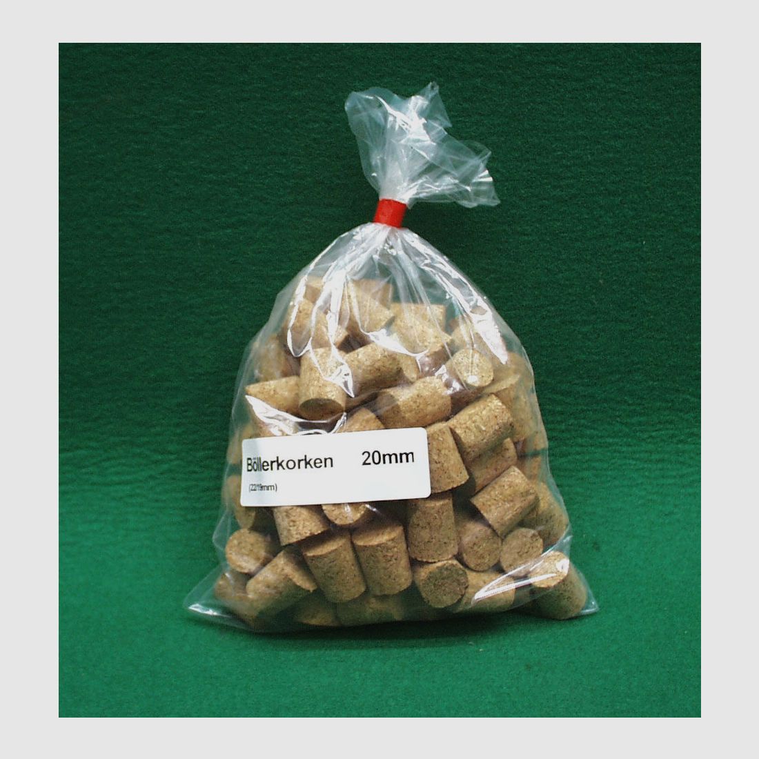 Tappo di sughero Presskork 20mm