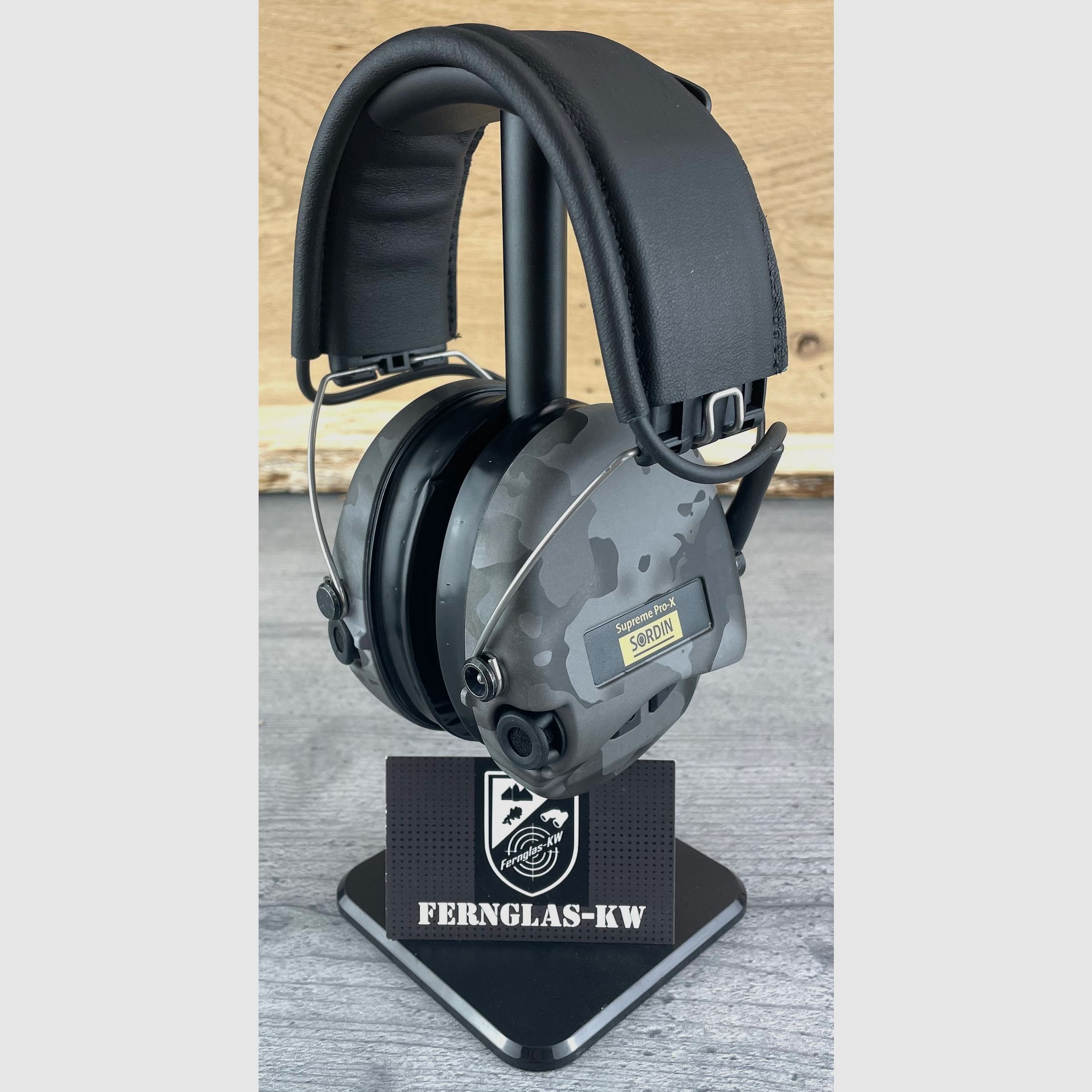 Sordin 75302-X/L-15-S Elektronischer Gehörschutz Supreme Pro X LED Headband Night Camo Gel