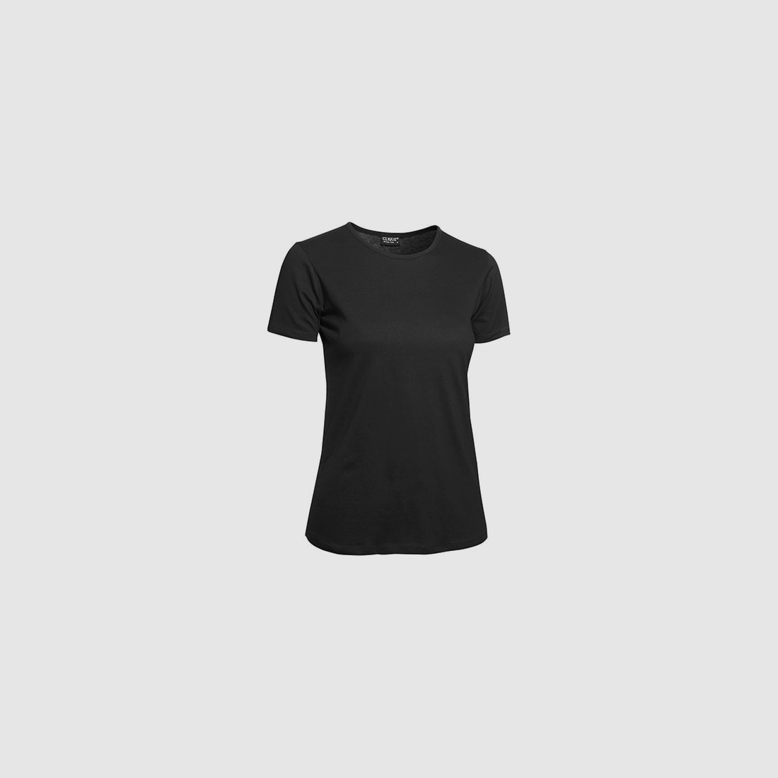 Clique Basic T-Shirt Damskie Czarne - M
