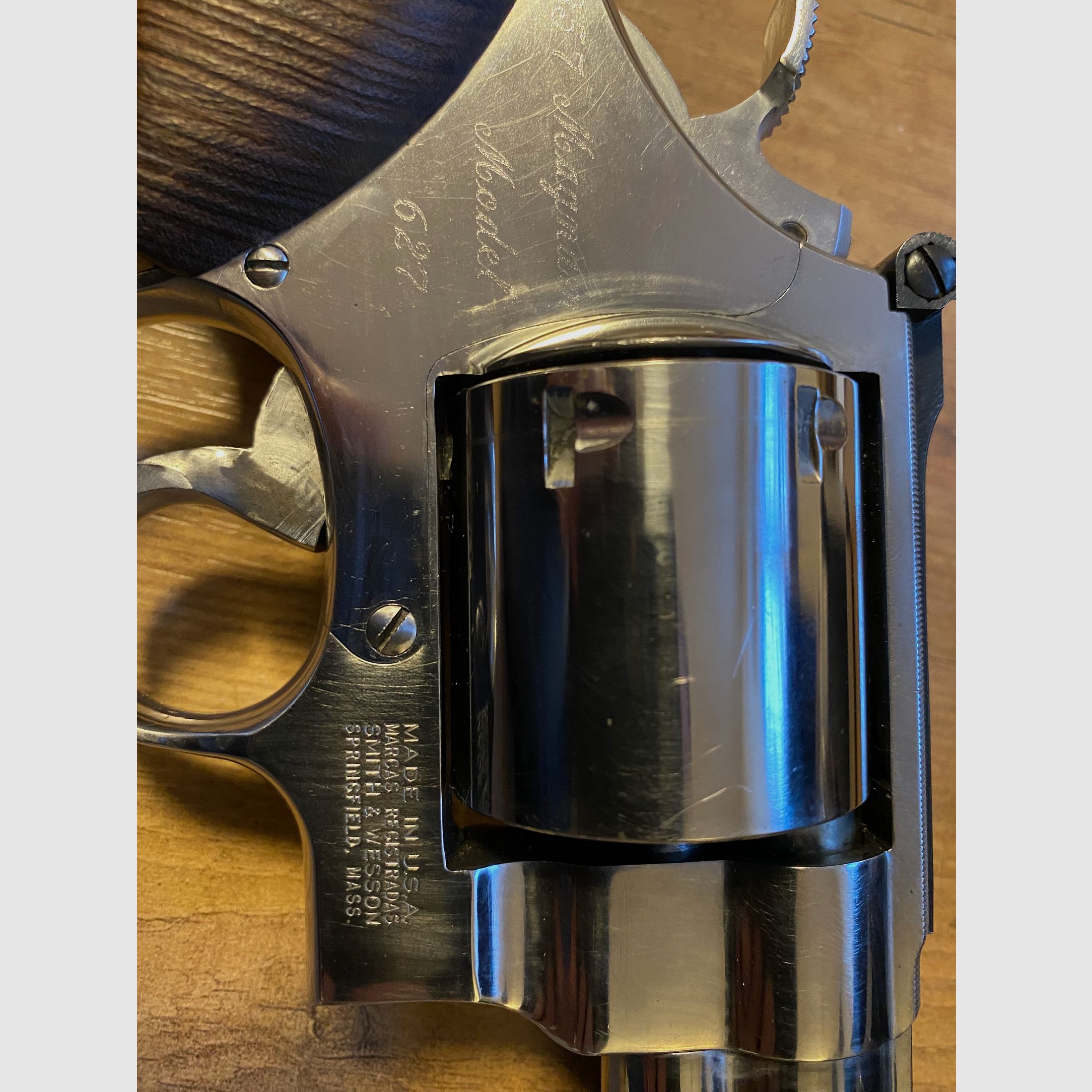 Smith & Wesson 627.0 Target .357, including gun case and accessories