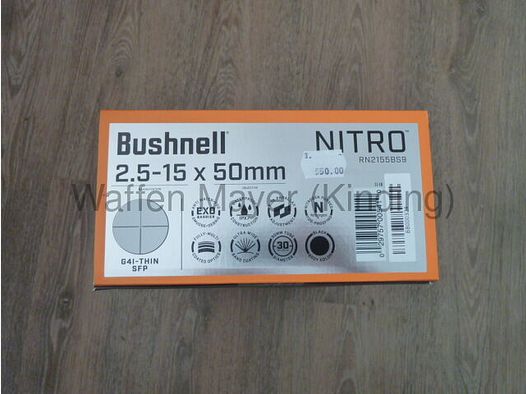 Bushnell	 SFP Nitro