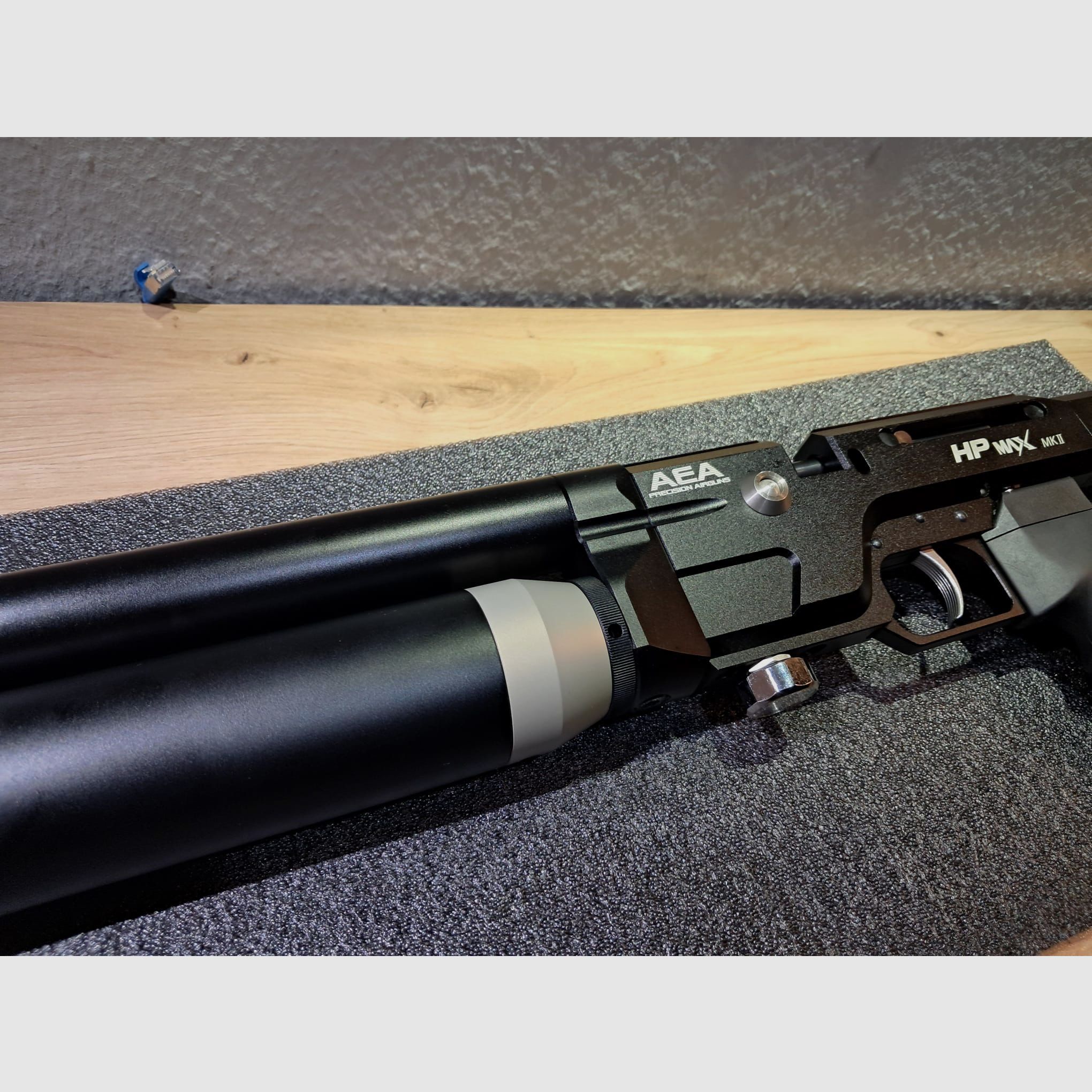 AEA HP Max MK2 – neuwertiger Zustand – inkl. Zubehör & Export-Kit Luftgewehr