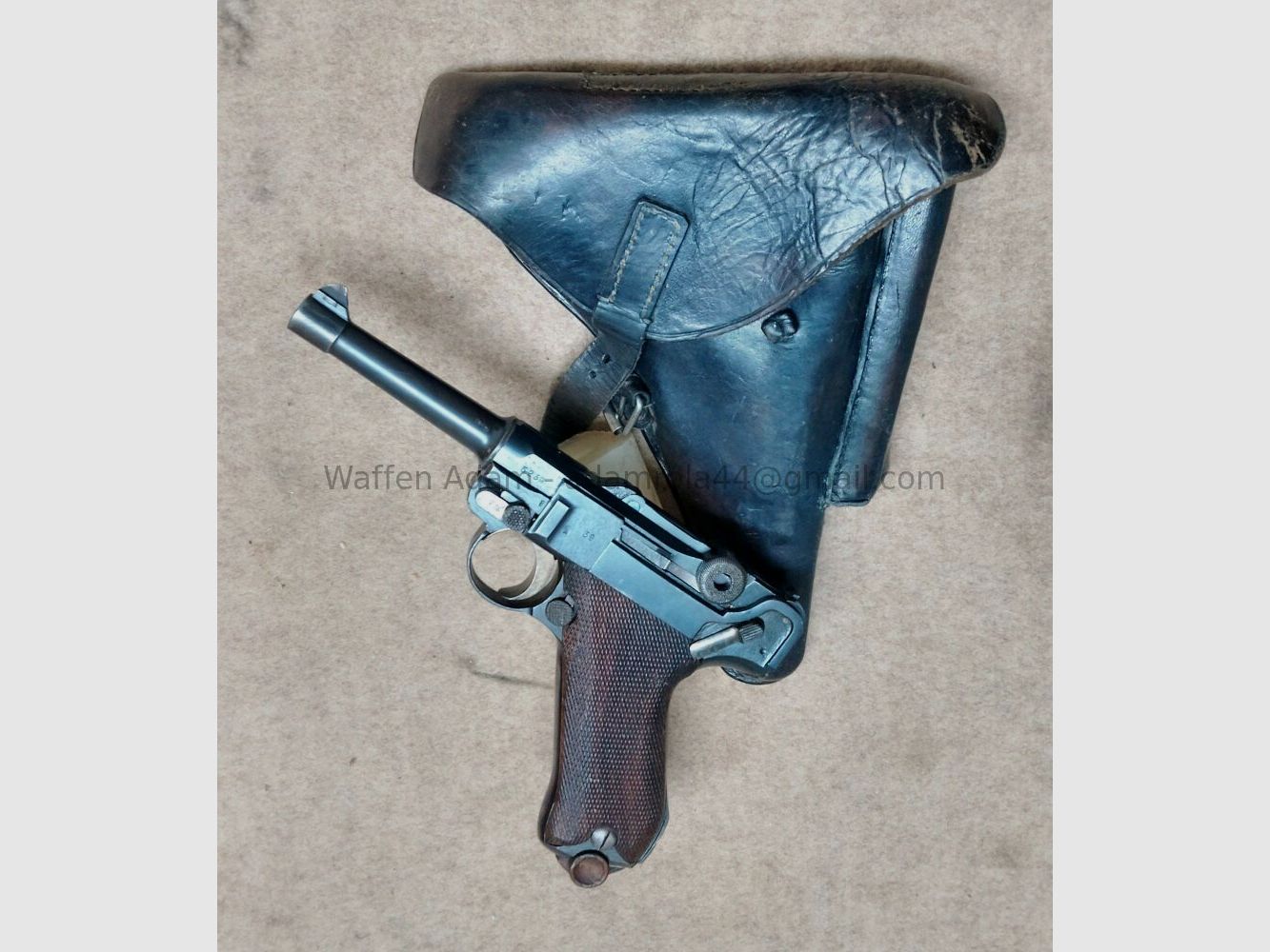 Rifle Factory Erfurt Pistol 08, Empire 1917