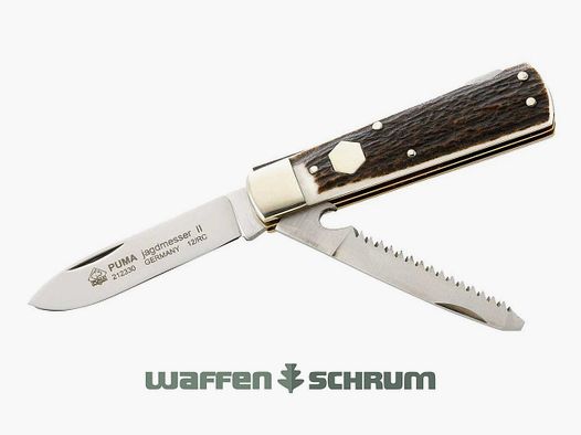 Puma Jagdmesser II  mit Säge zum ausklappen
