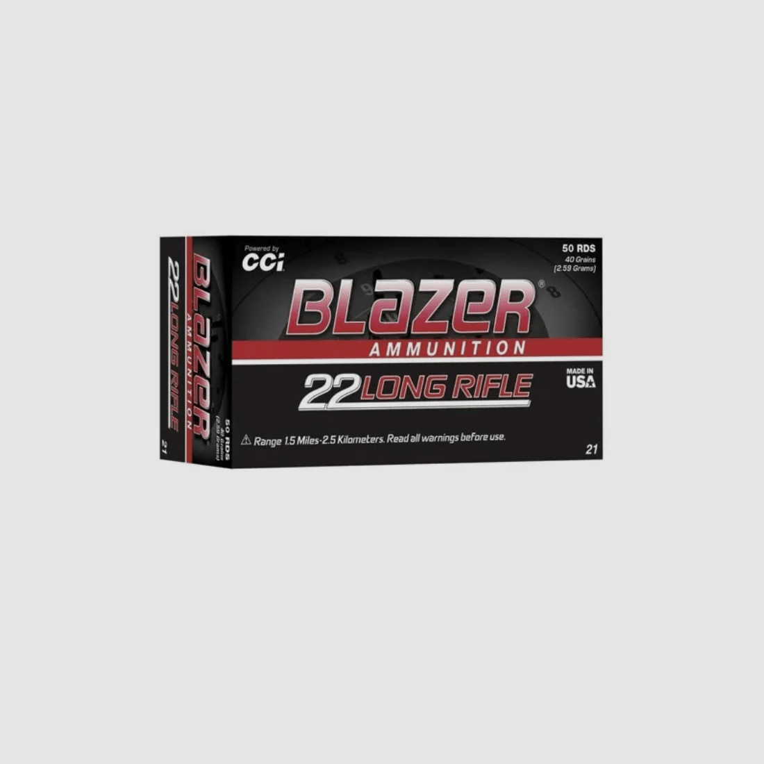 CCI Blazer 22 LR – 2,59g/40gr